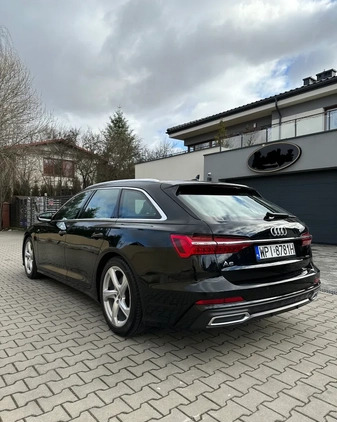 Audi A6 cena 155900 przebieg: 166300, rok produkcji 2019 z Warszawa małe 56